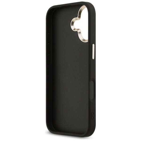 Etui Guess 4G Big 4G Classic Logo do     iPhone 17 czarny złoty