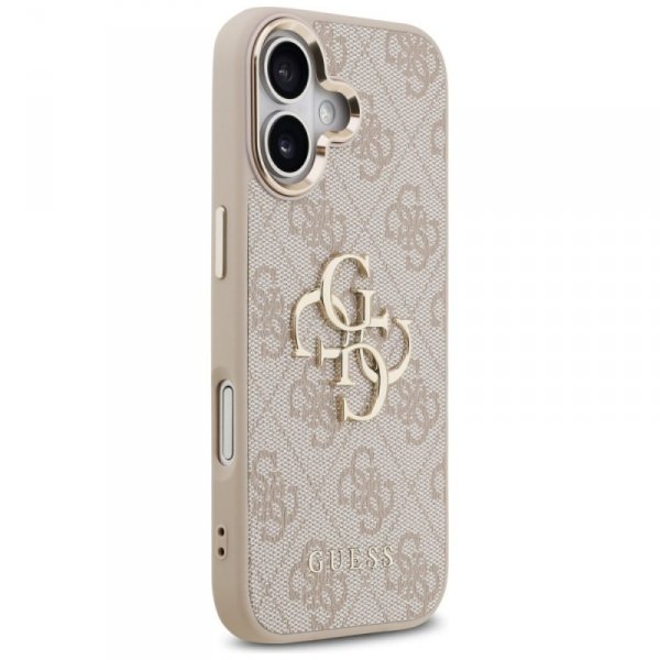 Etui Guess 4G Big 4G Classic Logo do     iPhone 17 różowy złoty