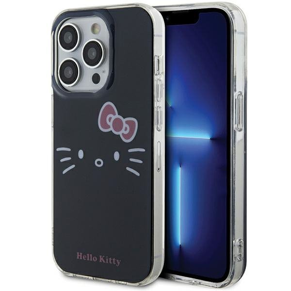 Hello Kitty HKHCP13LHKHLK iPhone 13 Pro / 13 6.1&quot; czarny/black hardcase IML Kitty Face