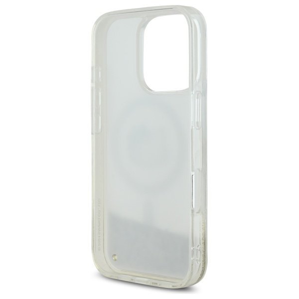 Hello Kitty HKHMP16XLGDIH iPhone 16 Pro  Max 6.9&quot; biały złoty/white gold hardcase Liquid Glitter Fever MagSafe