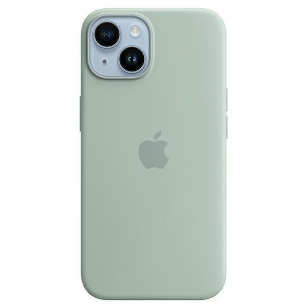 Etui Apple MPTC3ZM/A iPhone 14 Plus / 15 Plus 6.7&quot; MagSafe zielony/succulent Silicone Case