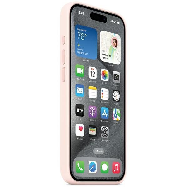 Etui Apple MT143ZM/A iPhone 15 Plus / 14 Plus 6.7&quot; MagSafe jasnoróżowy/light pink Silicone Case