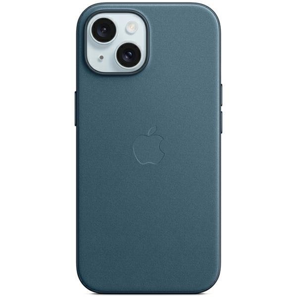 Etui Apple MT3G3ZM/A iPhone 15 / 14 / 13 6.1&quot; MagSafe błękit pacyfiku/pacific blue FineWoven Case