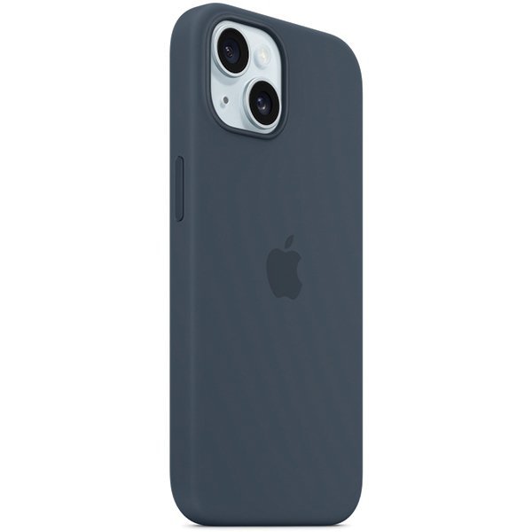 Etui Apple MT123ZM/A iPhone 15 Plus / 14 Plus 6.7&quot; MagSafe niebieski/storm blue Silicone Case