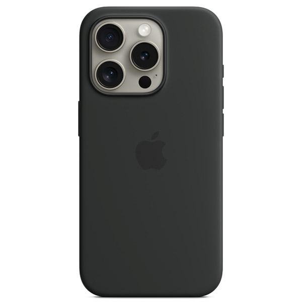 Etui Apple MT1M3ZM/A iPhone 15 Pro Max 6.7&quot; MagSafe czarny/black Silicone Case