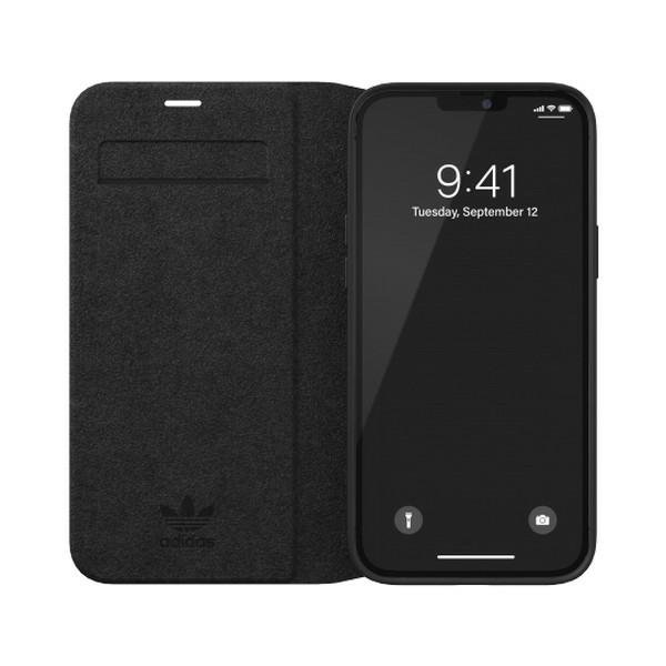 Adidas OR Booklet Case BASIC iPhone 12 Pro Max 6,7&quot; czarno biały/black white 42228
