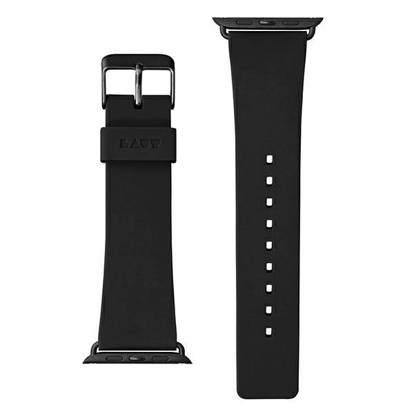 Pasek Laut Active Apple Watch 42/45mm czarny/black 35139