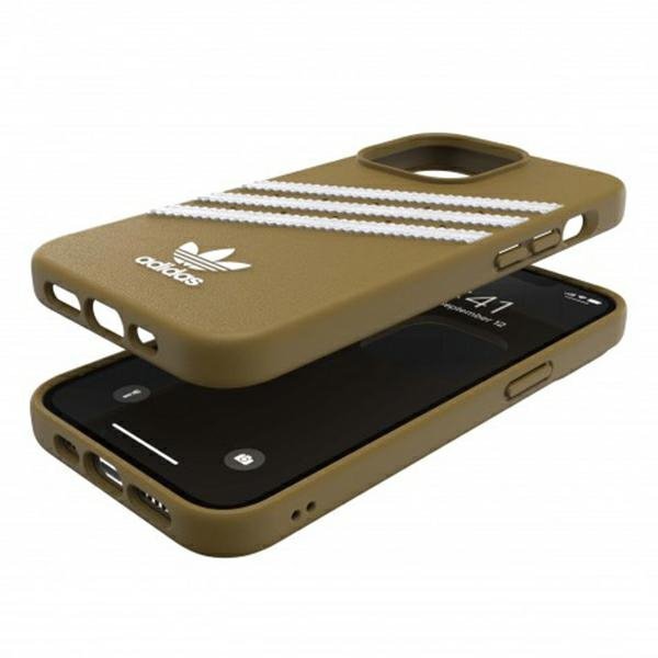 Adidas OR Moulded PU iPhone 13 Pro / 13 6,1&quot; beżowo-złoty/beige-gold 47806