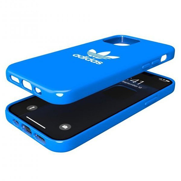 Adidas OR SnapCase Trefoil iPhone 12/12 Pro niebieski/bluebird 42289