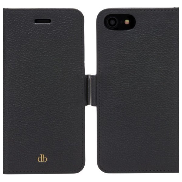 Etui dbramante 1928 New York 2w1 Wallet  do iPhone 7/8/SE 2020/SE 2022 czarny/black