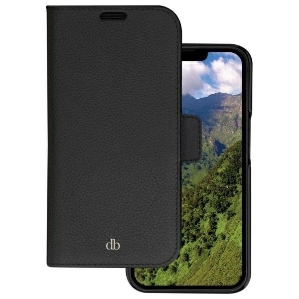 Etui dbramante 1928 New York 2w1 Wallet  do iPhone 14 czarny/black