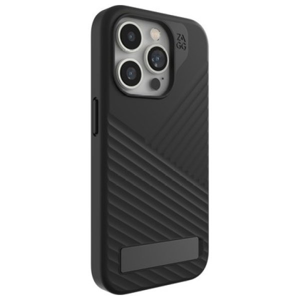 Etui ZAGG Denali Snap Kickstand do       iPhone 15 Pro czarny/black