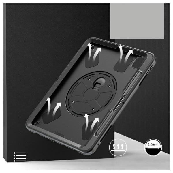 Obudowa z uchwytem 4smarts Rugged Case   Grip do iPad Pro 11" (M4, 2024)