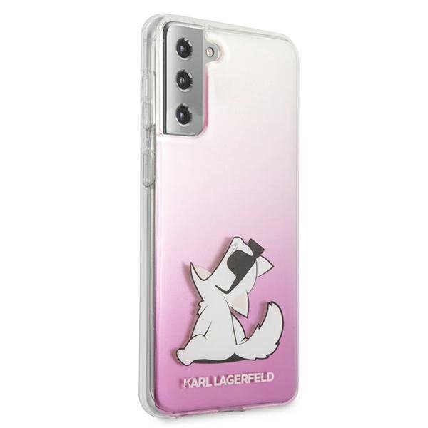 Karl Lagerfeld KLHCS21MCFNRCPI S21+ G996hardcase różowy/pink Choupette Fun