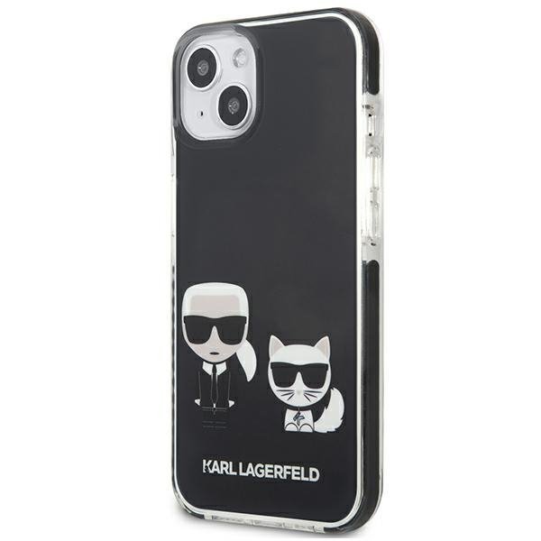 Karl Lagerfeld KLHCP13STPEKCK iPhone 13 mini 5,4&quot; hardcase czarny/black Karl&Choupette