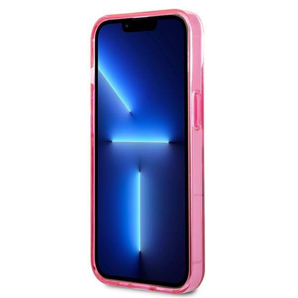 Karl Lagerfeld KLHCP13STGKCP iPhone 13mini 5,4&quot; hardcase różowy/pink Gradient Ikonik Karl & Choupette