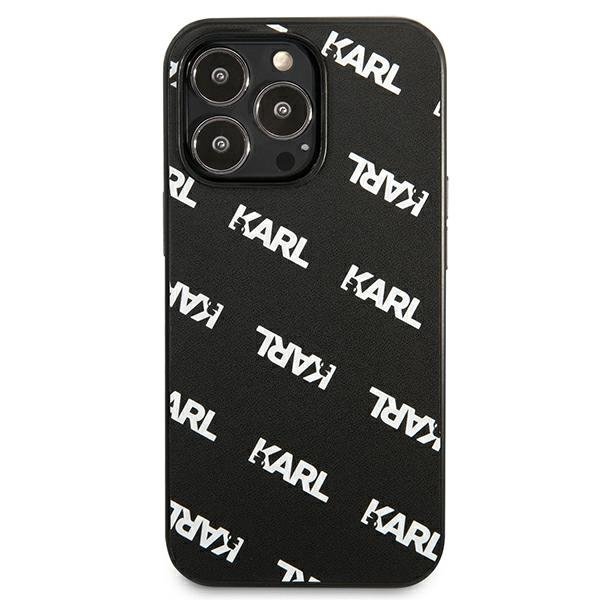 Karl Lagerfeld KLHCP13LPULMBK3 iPhone 13 Pro / 13 6,1&quot; hardcase czarny/black Allover