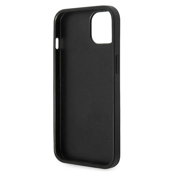 Karl Lagerfeld KLHCP14MG2ELS iPhone 14 Plus / 15 Plus 6,7&quot; hardcase srebrny/silver Glitter Plaque Logo