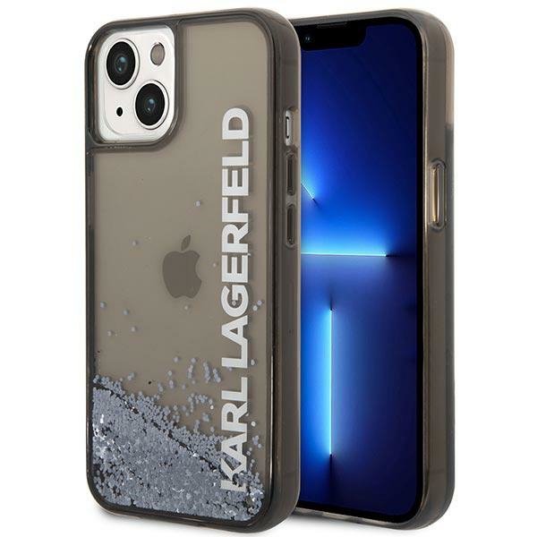 Karl Lagerfeld KLHCP14MLCKVK iPhone 14 Plus / 15 Plus 6,7&quot; czarny/black hardcase Liquid Glitter Elong