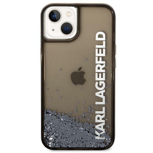 Karl Lagerfeld KLHCP14MLCKVK iPhone 14 Plus / 15 Plus 6,7&quot; czarny/black hardcase Liquid Glitter Elong