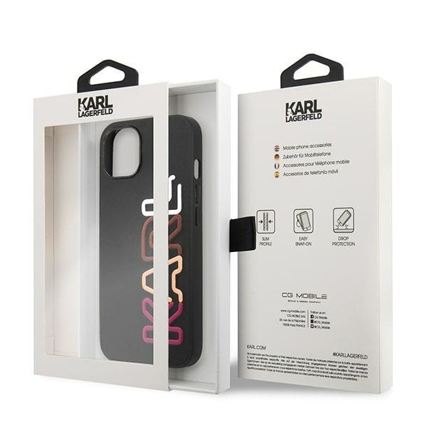 Karl Lagerfeld KLHCP13SPCOBK iPhone 13 mini 5,4&quot; czarny/black hardcase Multipink Brand