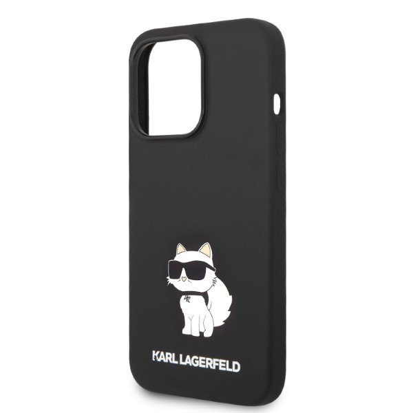Karl Lagerfeld KLHCP14XSNCHBCK iPhone 14 Pro Max 6,7&quot; hardcase czarny/black Silicone Choupette