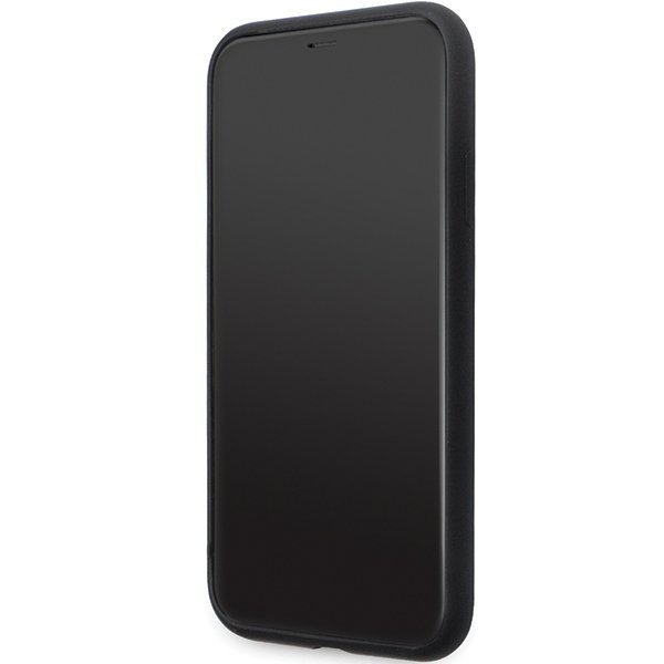 Karl Lagerfeld KLHCN61SMHCNPK iPhone 11 / Xr 6.1&quot; czarny/black hardcase Silicone C Metal Pin
