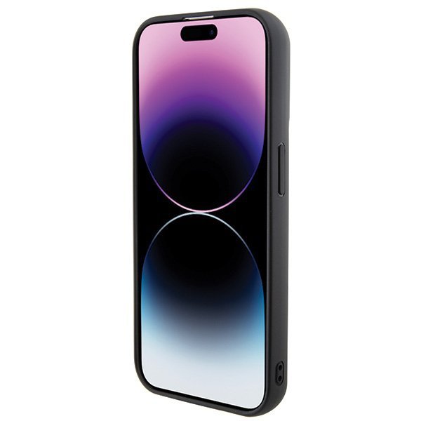 Karl Lagerfeld KLHCP15L3DMKRLK iPhone 15 Pro 6.1&quot; czarny/black hardcase 3D Rubber Multi Logo