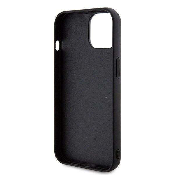 Karl Lagerfeld KLHCP15M3DMBKCK iPhone 15 Plus / 14 Plus 6.7&quot; czarny/black hardcase 3D Rubber Glitter Logo