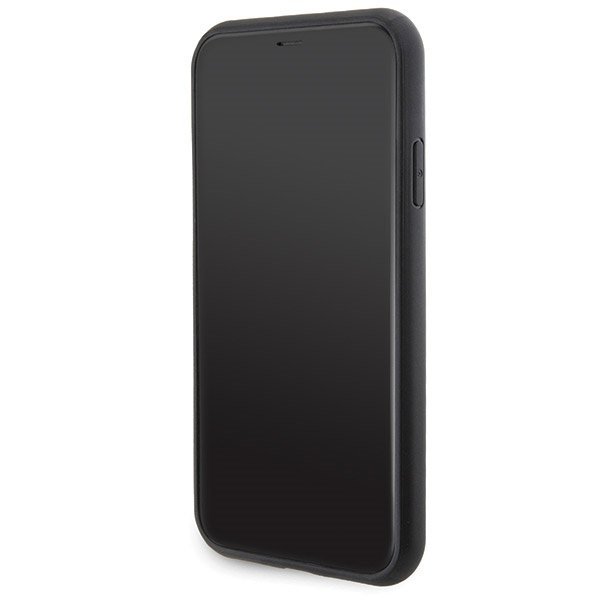 Karl Lagerfeld KLHCN61PQKPMK iPhone 11 / Xr 6.1&quot; czarny/black hardcase Quilted K Pattern