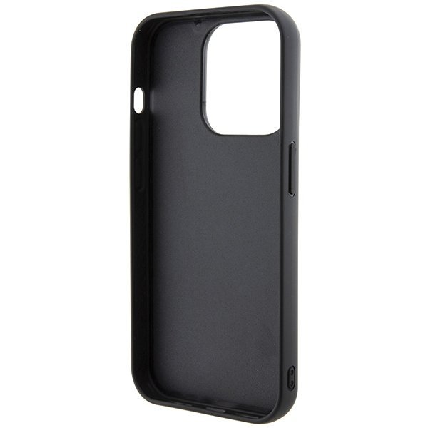 Karl Lagerfeld KLHCP14LGSAKCPK iPhone 14 Pro 6.1&quot; czarny/black hardcase Gripstand Saffiano Karl&Choupette Pins