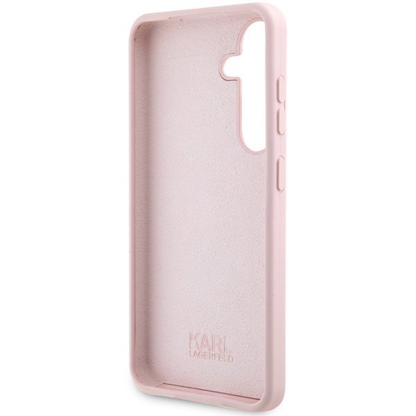 Karl Lagerfeld KLHCS24MSNCHBCP S24+ S926 hardcase różowy/pink Silicone Choupette