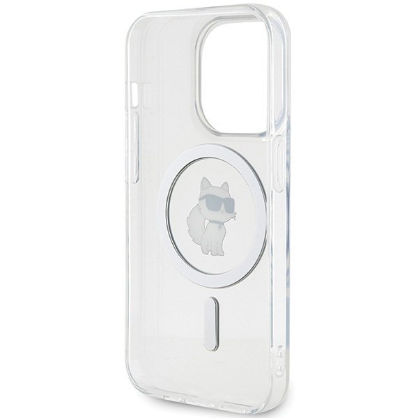 Karl Lagerfeld KLHMP14LHFCCNOT iPhone 14 Pro 6.1&quot; przezroczysty/transparent hardcase IML Choupette MagSafe