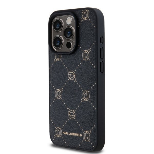 Karl Lagerfeld KLHMP15XPGKHPHK iPhone 15Pro Max 6.7&quot; czarny/black Magsafe Karl Head