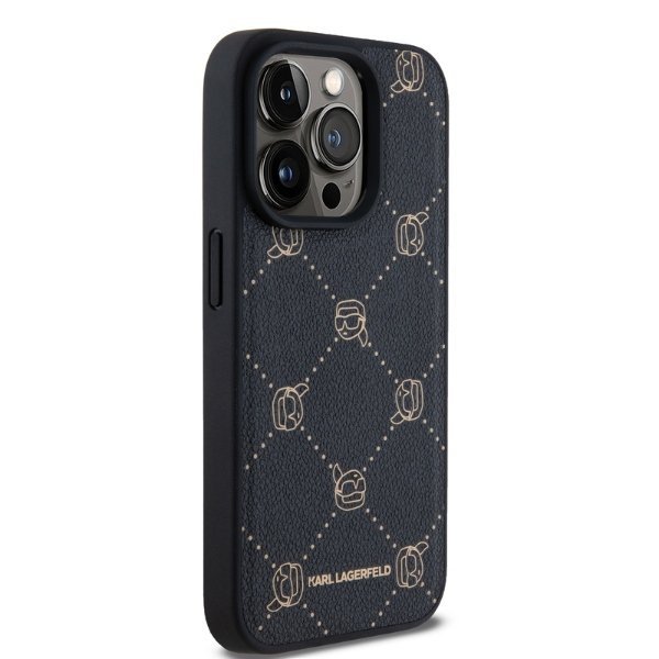 Karl Lagerfeld KLHMP15XPGKHPHK iPhone 15Pro Max 6.7&quot; czarny/black Magsafe Karl Head