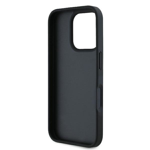 Karl Lagerfeld KLHCP16XPGKHPRPK iPhone 16 Pro Max 6.9&quot; czarny/black hardcase Cardslots Monogram