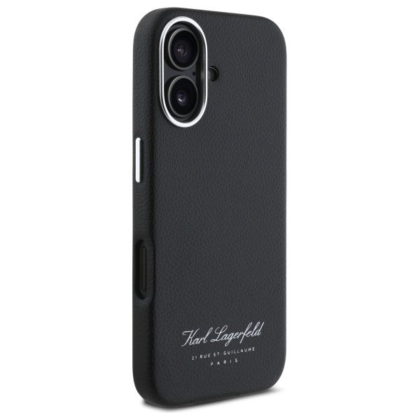Karl Lagerfeld KLHCP16SPGWCMKHK iPhone16 6.1 hardcase czarny/black hotel RSG