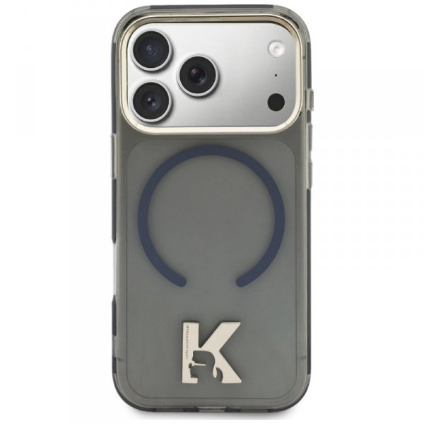 Etui Karl Lagerfeld IML K Head Logo      MagSafe do iPhone 17 Pro Max czarny