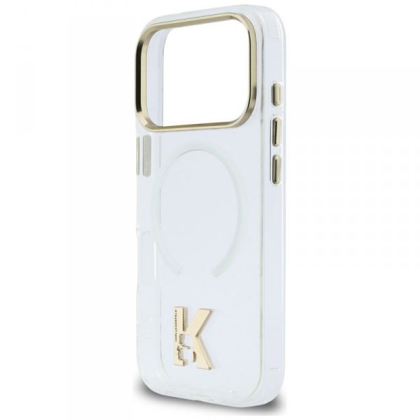 Etui Karl Lagerfeld IML K Head Logo      MagSafe do iPhone 17 Pro przezroczysty