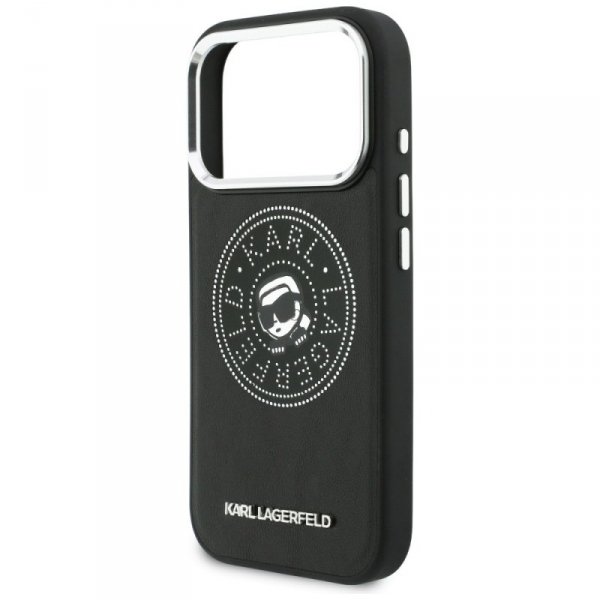 Etui Karl Lagerfeld Point & Karl Sketch  MagSafe do iPhone 17 Pro czarny