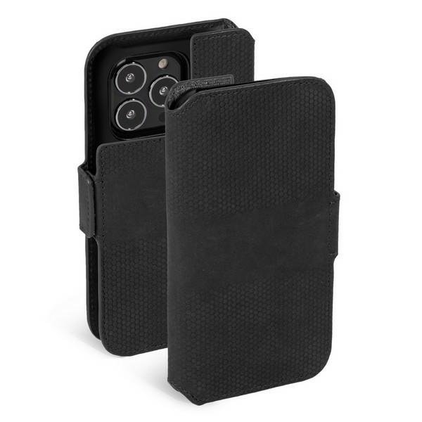 Krusell PhoneWallet Leather iPhone 13 Pro 6.1&quot; czarny/black 62395