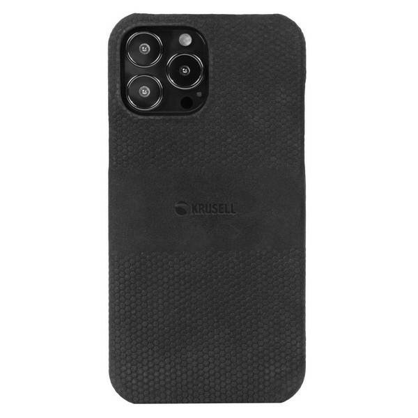 Krusell Leather Cover iPhone 13 Pro 6.1&quot; czarny/black 62401