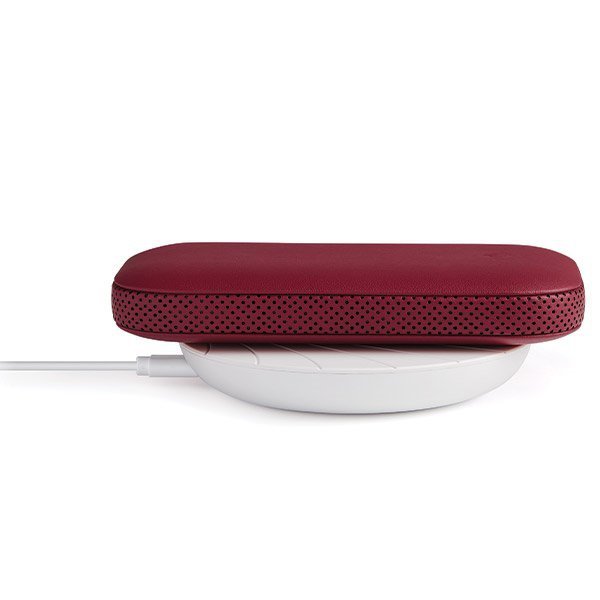 Lexon Powersound Powerbank indukcyjny5000 mAh z głośnikiem bluetooth czerwony/red LA128R