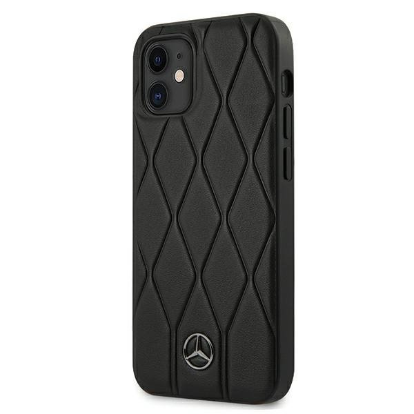 Mercedes MEHCP12SMULBK iPhone12 mini 5,4&quot; czarny/black hardcase Wave Line