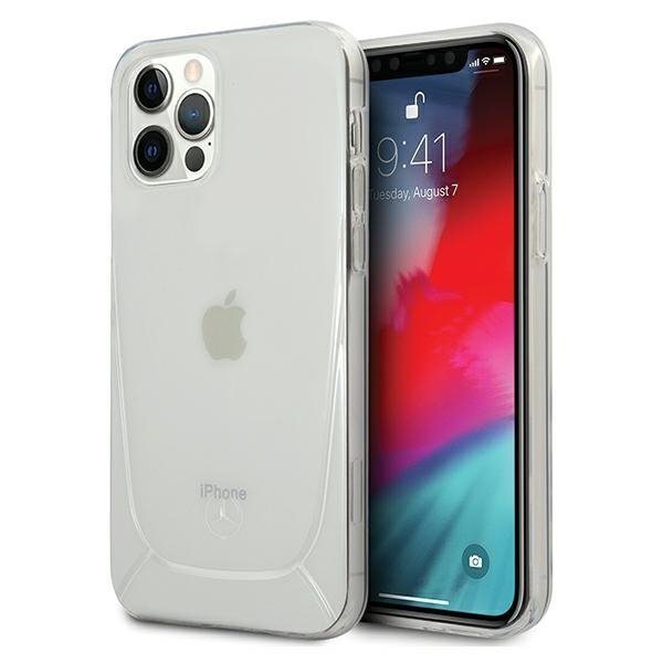 Mercedes MEHCP12LARCT iPhone 12 Pro Max 6,7&quot; clear hardcase Transparent Line