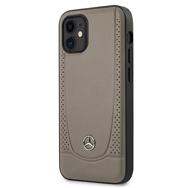 Mercedes MEHCP12SARMBR iPhone 12 mini 5,4&quot; brązowy/brown hardcase Urban Line
