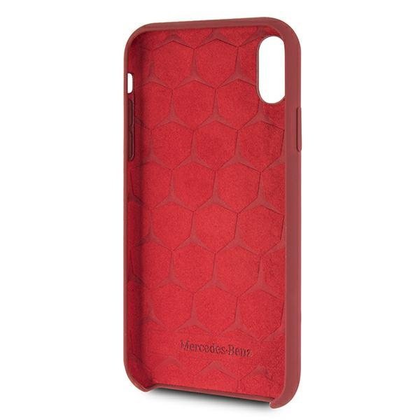 Mercedes MEHCI61SILRE iPhone Xrczerwony/red hardcase Silicone Line