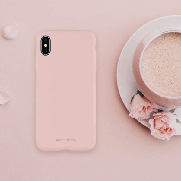 Mercury Silicone iPhone 14 Plus6.7&quot; różowo-piaskowy/pink-sand