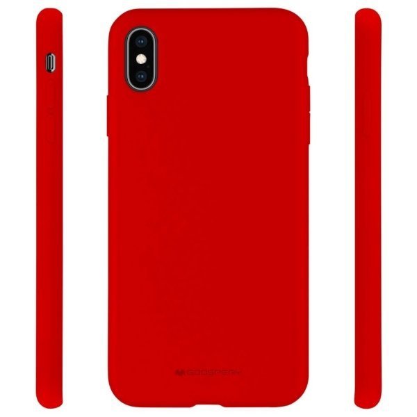 Mercury Silicone iPhone 15 6.1&quot;czerwony/red