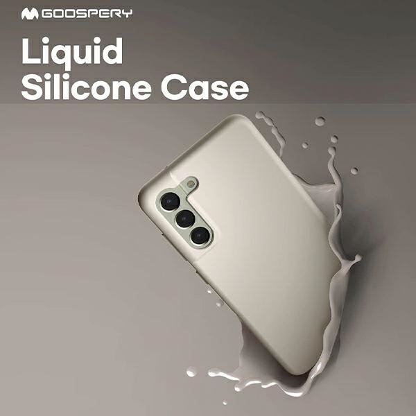 Mercury Silicone iPhone 15 Pro Max 6,7&quot;jasnoszary /stone